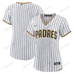 San Diego Padres Women's Home Blank Jersey - White