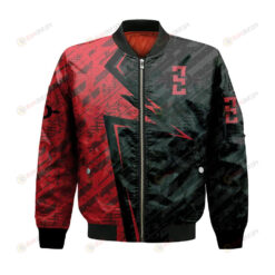 San Diego State Aztecs Bomber Jacket 3D Printed Abstract Pattern Sport