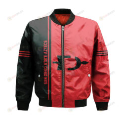 San Diego State Aztecs Bomber Jacket 3D Printed Half Style