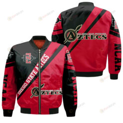 San Diego State Aztecs Logo Bomber Jacket 3D Printed Cross Style