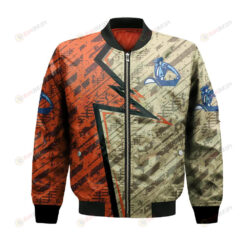 San Diego Toreros Bomber Jacket 3D Printed Abstract Pattern Sport