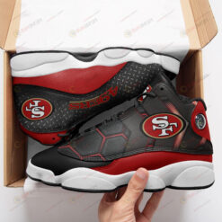 San Francisco 49Ers Black Air Jordan 13 Sneakers Sport Shoes