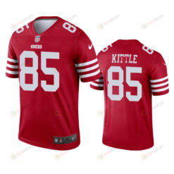 San Francisco 49ers 85 George Kittle 2022-23 Legend Scarlet Jersey - Men's