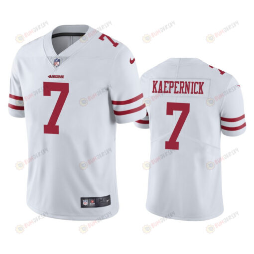 San Francisco 49ers Colin Kaepernick 7 White Vapor Limited Jersey