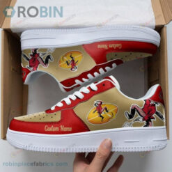 San Francisco 49ers Custom Name Air Force 1 Shoes Sneaker