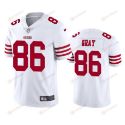 San Francisco 49ers Danny Gray 86 White Vapor Limited Jersey