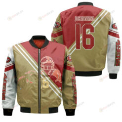 San Francisco 49ers Joe Montana Pattern Bomber Jacket