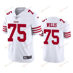 San Francisco 49ers Jordan Willis 75 White Vapor Limited Jersey - Men's