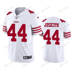 San Francisco 49ers Kyle Juszczyk 44 2022-23 Vapor Limited White Jersey - Men's