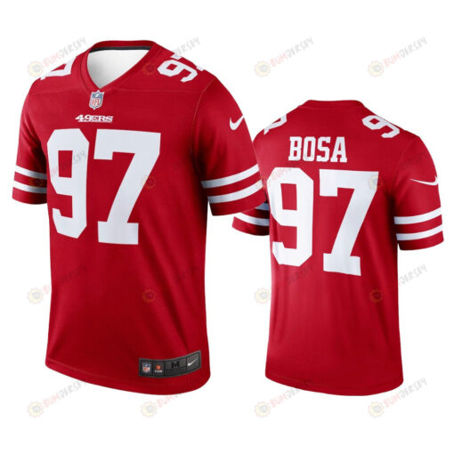 San Francisco 49ers Nick Bosa 97 2022-23 Legend Scarlet Jersey - Men's