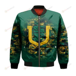 San Francisco Dons Bomber Jacket 3D Printed Camouflage Vintage