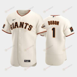 San Francisco Giants 1 Mauricio Dubon Cream Home Jersey Jersey