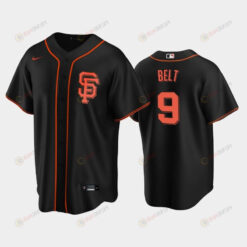 San Francisco Giants Black Alternate 9 Brandon Belt Jersey Jersey