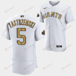 San Francisco Giants Mike Yastrzemski 5 2022-23 All-Star White Jersey Men