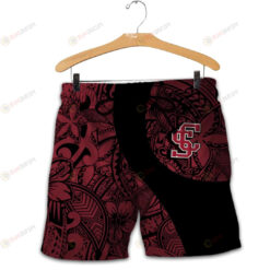 Santa Clara Broncos Men Shorts Polynesian