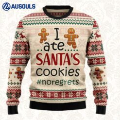 Santa? Cookie Ugly Sweaters For Men Women Unisex