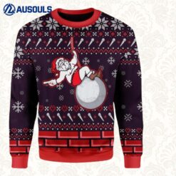 Santa Cyrus Ugly Sweaters For Men Women Unisex