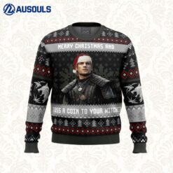 Santa Witcher The Witcher Ugly Sweaters For Men Women Unisex