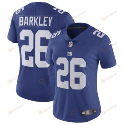 Saquon Barkley 26 New York Giants Women's Vapor Untouchable Limited Jersey - Royal