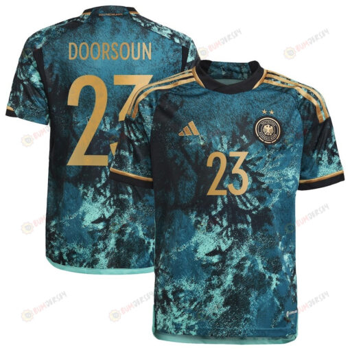 Sara Doorsoun 23 Germany 2023 National Team Away Youth Jersey