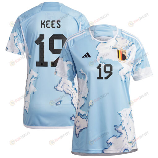 Sari Kees 19 Belgium 2023 National Team Away Jersey - Women