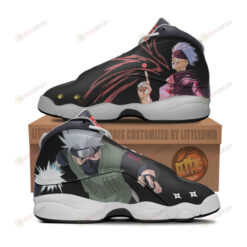 Satoru X Kakashi Shoes Jujutsu Kaisen X Nrt Anime Air Jordan 13 Shoes Sneakers