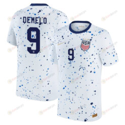 Savannah DeMelo 9 USA Women's National Team 2023-24 World Cup Home Men Jersey