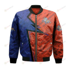 Savannah State Tigers Bomber Jacket 3D Printed Abstract Pattern Sport