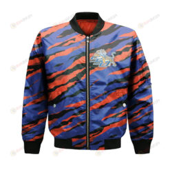 Savannah State Tigers Bomber Jacket 3D Printed Sport Style Team Logo Pattern