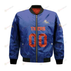 Savannah State Tigers Bomber Jacket 3D Printed Team Logo Custom Text And Number