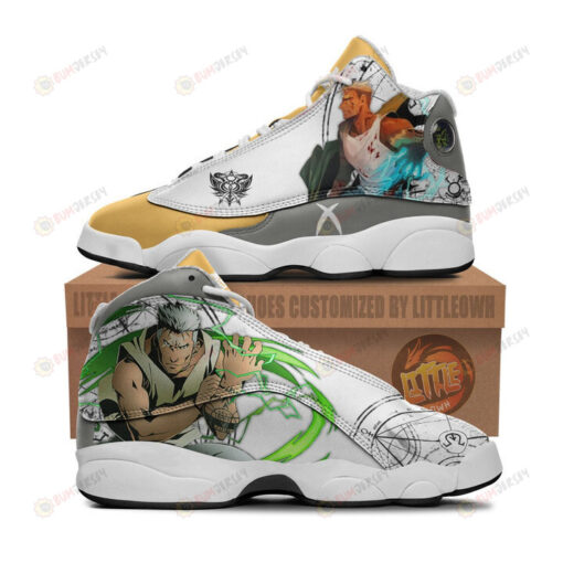 Scar Shoes Anime Fullmetal Alchemist Air Jordan 13 Shoes Sneakers