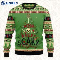Scary Christmas Ugly Sweaters For Men Women Unisex