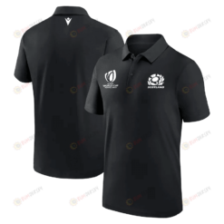 Scotland Rugby World Cup 2023 Polo Shirt - Black