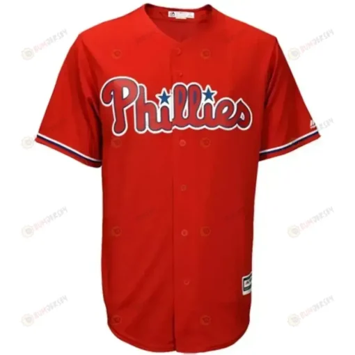 Scott Kingery Philadelphia Phillies Fashion Official Cool Base Player Jersey - Scarlet