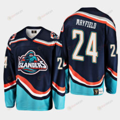 Scott Mayfield 24 New York Islanders Navy Reverse Retro 2.0 Jersey 2022-23