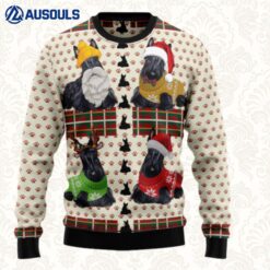 Scottish Terrier Christmas Ugly Sweaters For Men Women Unisex