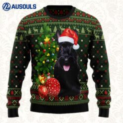 Scottish Terrier Cute Christmas Ugly Sweaters For Men Women Unisex