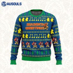 Season's Greetings Banjo-Kazooie Ugly Sweaters For Men Women Unisex