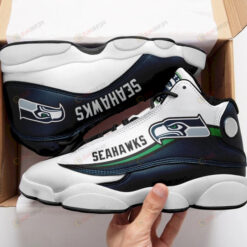 Seattle Seahawks Pattern Air Jordan 13 Shoes Sneakers