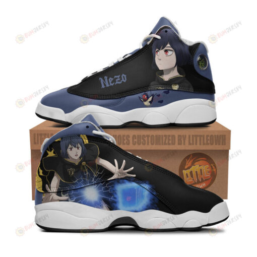 Secre Swallowtail Shoes Black Clover Anime Air Jordan 13 Shoes Sneakers