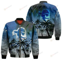 Seton Hall Pirates Bomber Jacket 3D Printed Coconut Tree Tropical Grunge