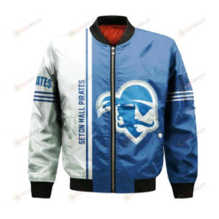 Seton Hall Pirates Bomber Jacket 3D Printed Half Style