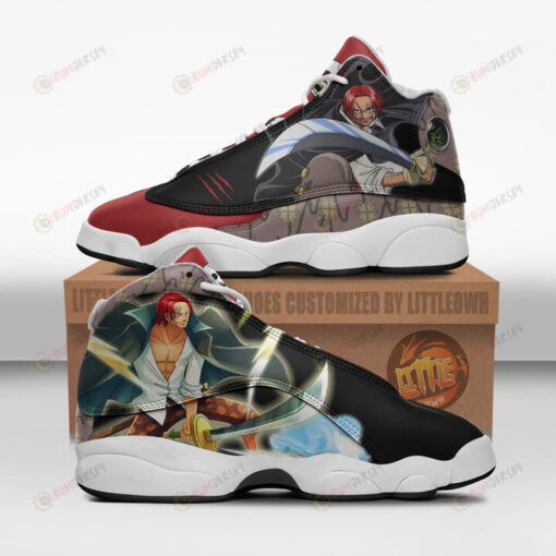 Shanks Shoes One Piece Anime Air Jordan 13 Shoes Sneakers