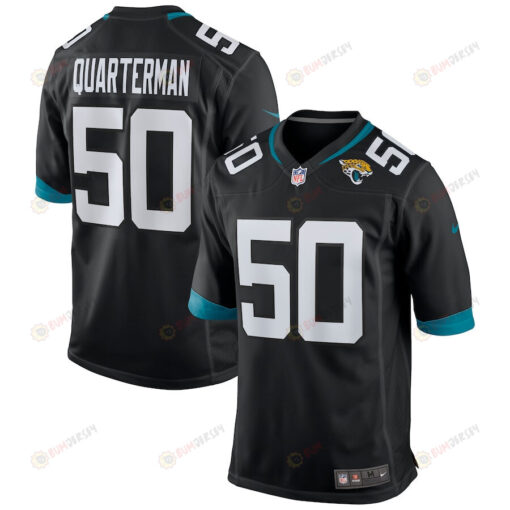 Shaquille Quarterman 50 Jacksonville Jaguars Men's Jersey - Black