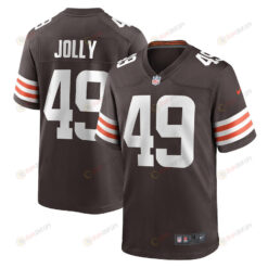 Shaun Jolly Cleveland Browns Game Player Jersey - Brown
