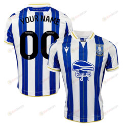 Sheffield Wednesday FC 2023-24 Home Custom Men Jersey - Blue