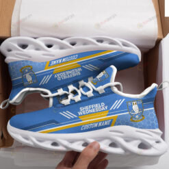 Sheffield Wednesday Logo Custom Name Pattern 3D Max Soul Sneaker Shoes