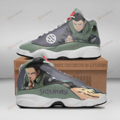 Shikamaru Nara Shoes Nrt Anime Air Jordan 13 Shoes Sneakers