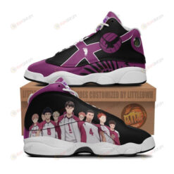 Shiratorizawa Academy Shoes Haikyuu Anime Air Jordan 13 Shoes Sneakers