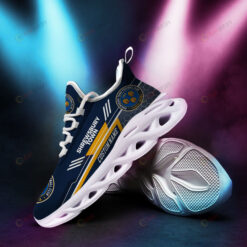 Shrewsbury Town Logo Triangle Pattern Custom Name 3D Max Soul Sneaker Shoes